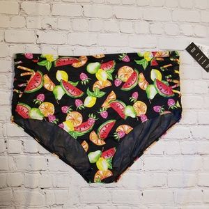NWT Torrid Swim Bottoms 4X